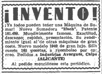 Anuncio del ABC del 17/6/1949