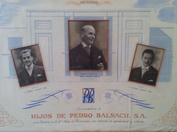 HIJOS DE PEDRO BALSACH